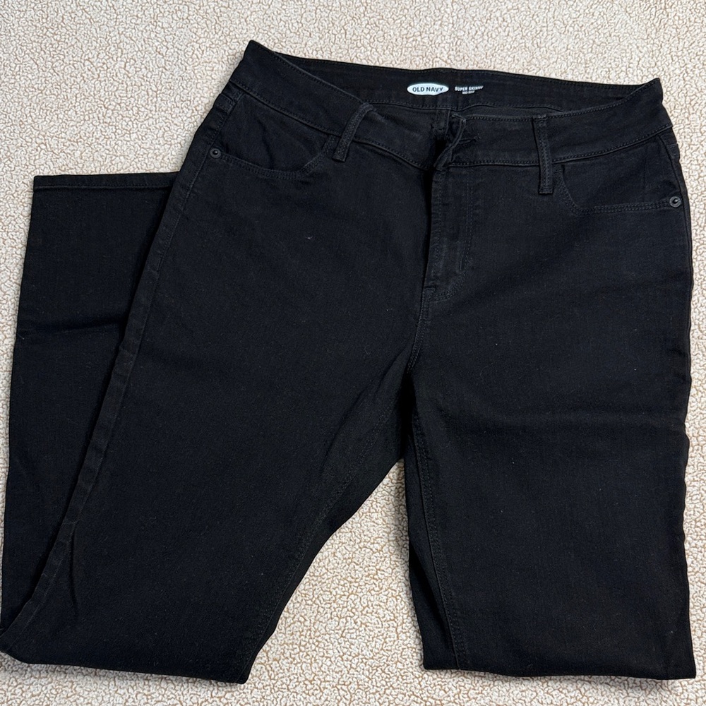 Old Navy Super Skinny Women's Black Jeans